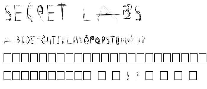 Secret Labs font